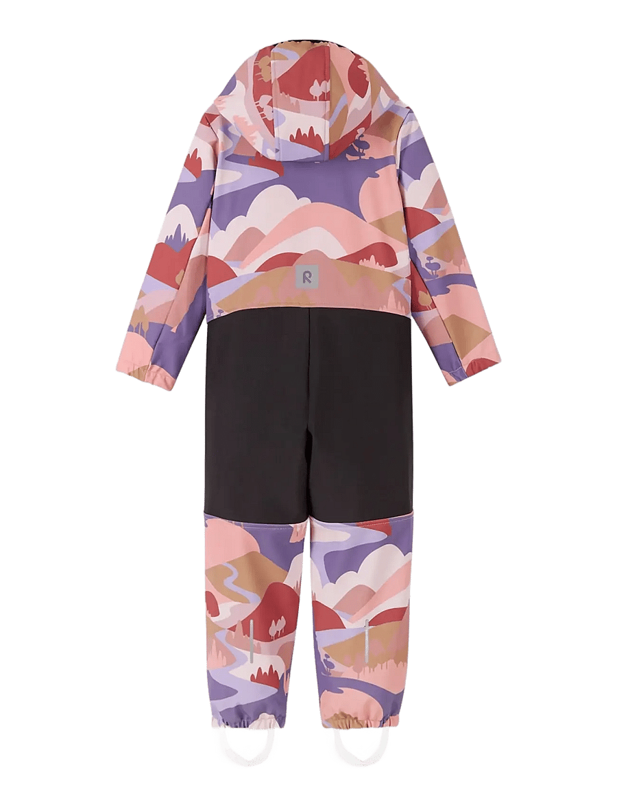 Reima - Softshell overall, Nurmes - jumpsuits - rose blush - 1