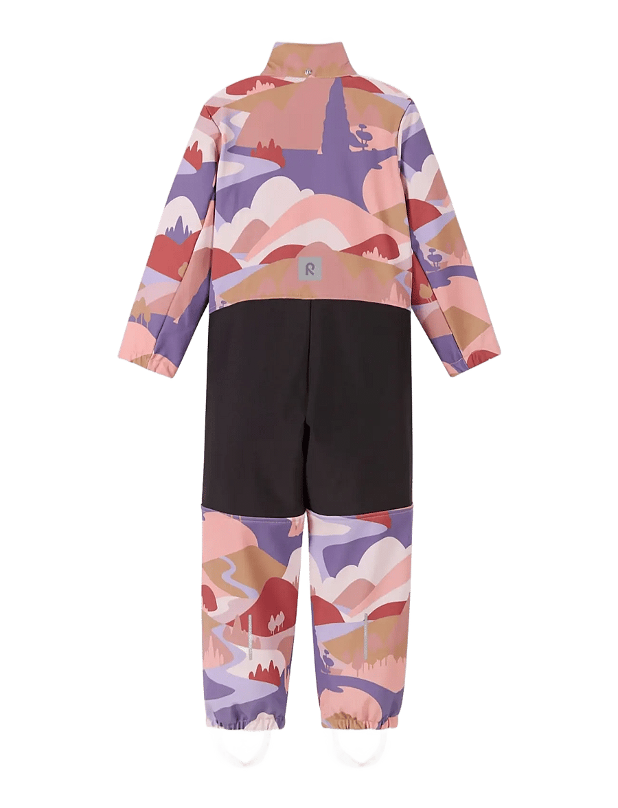 Reima - Softshell overall, Nurmes - jumpsuits - rose blush - 2