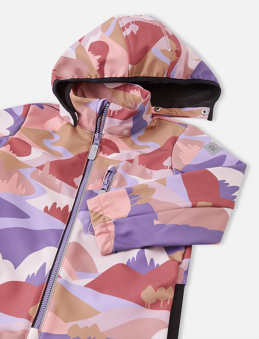Reima - Softshell overall, Nurmes - jumpsuits - rose blush - 3