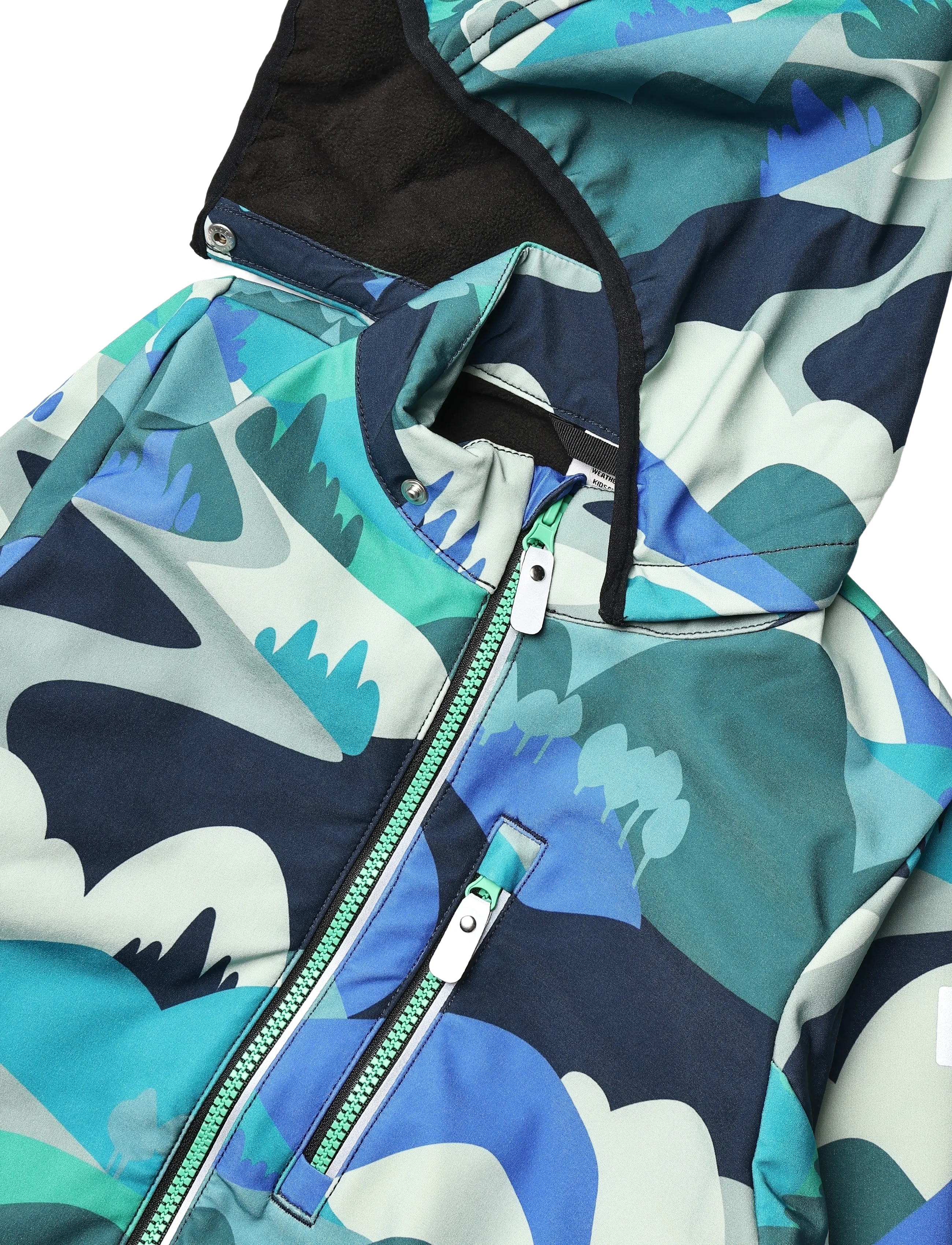 Reima - Softshell overall, Nurmes - buksedragter - sparkly blue - 3