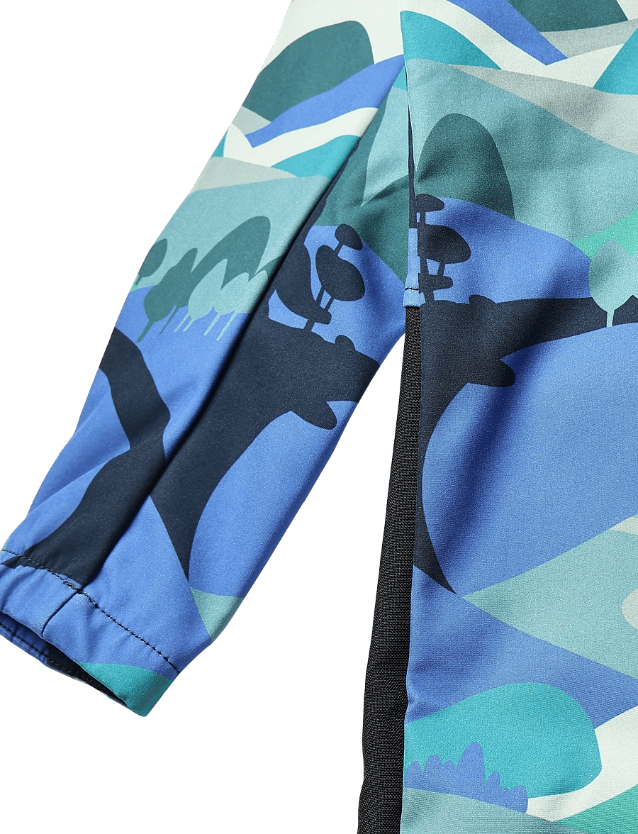 Reima - Softshell overall, Nurmes - buksedragter - sparkly blue - 5