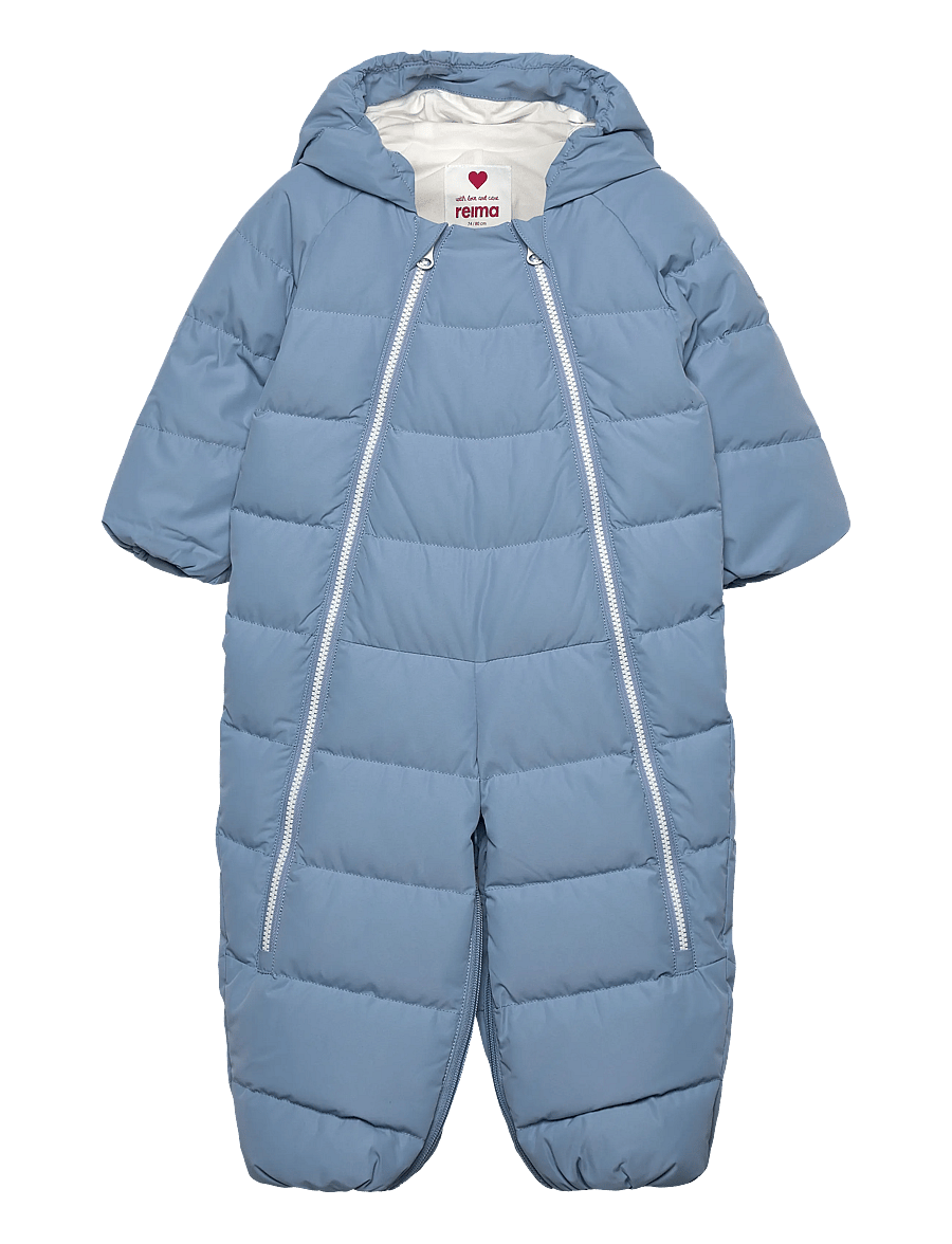 Reima - Down overall, Tilkkanen - cloudy blue - 0