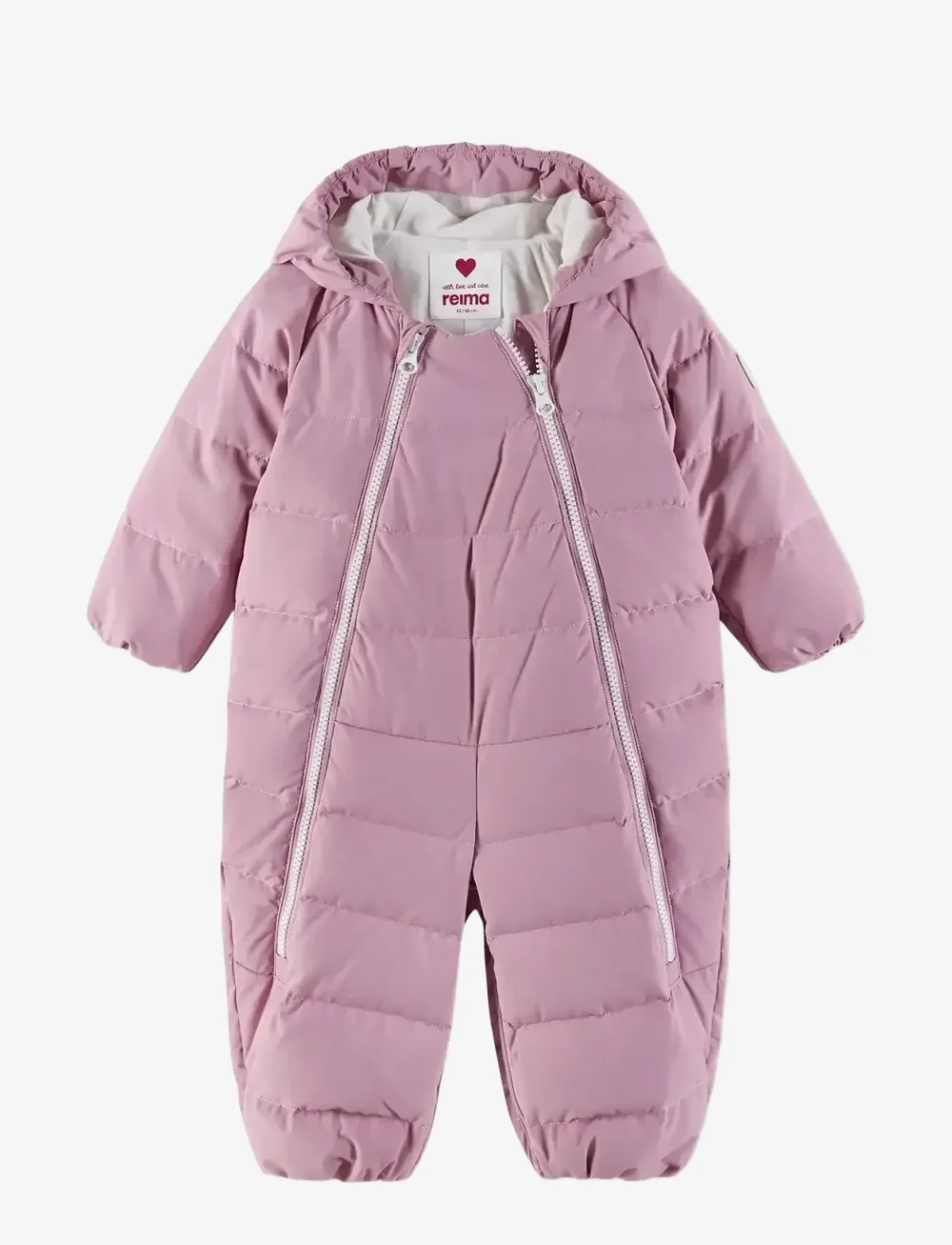 Reima - Down overall, Tilkkanen - outdoor - grey pink - 0