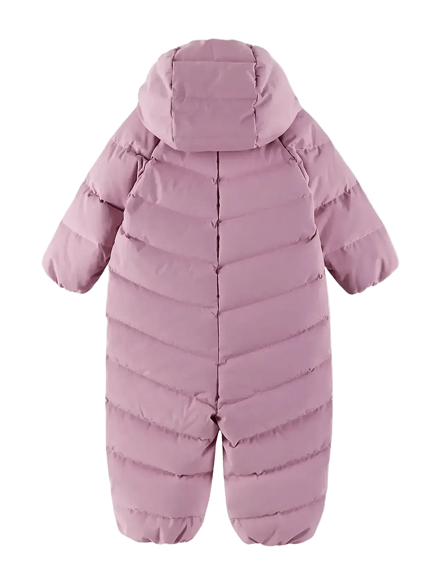 Reima - Down overall, Tilkkanen - overtøj - grey pink - 1