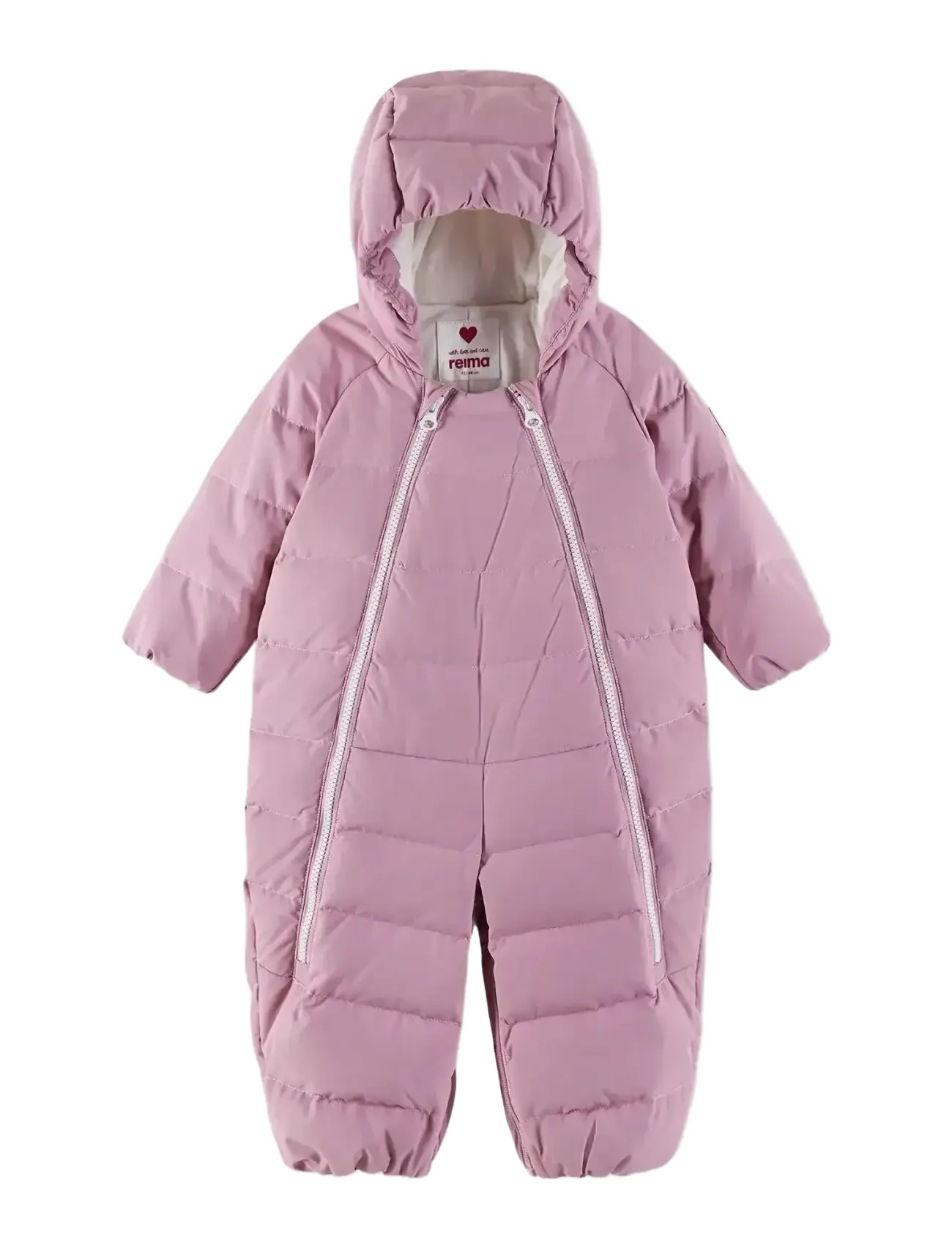 Reima - Down overall, Tilkkanen - grey pink - 2