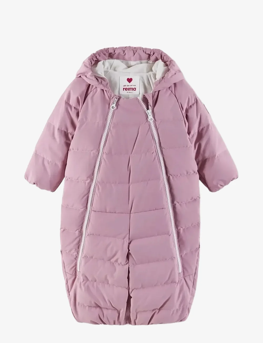 Reima - Down overall, Tilkkanen - outdoor - grey pink - 3