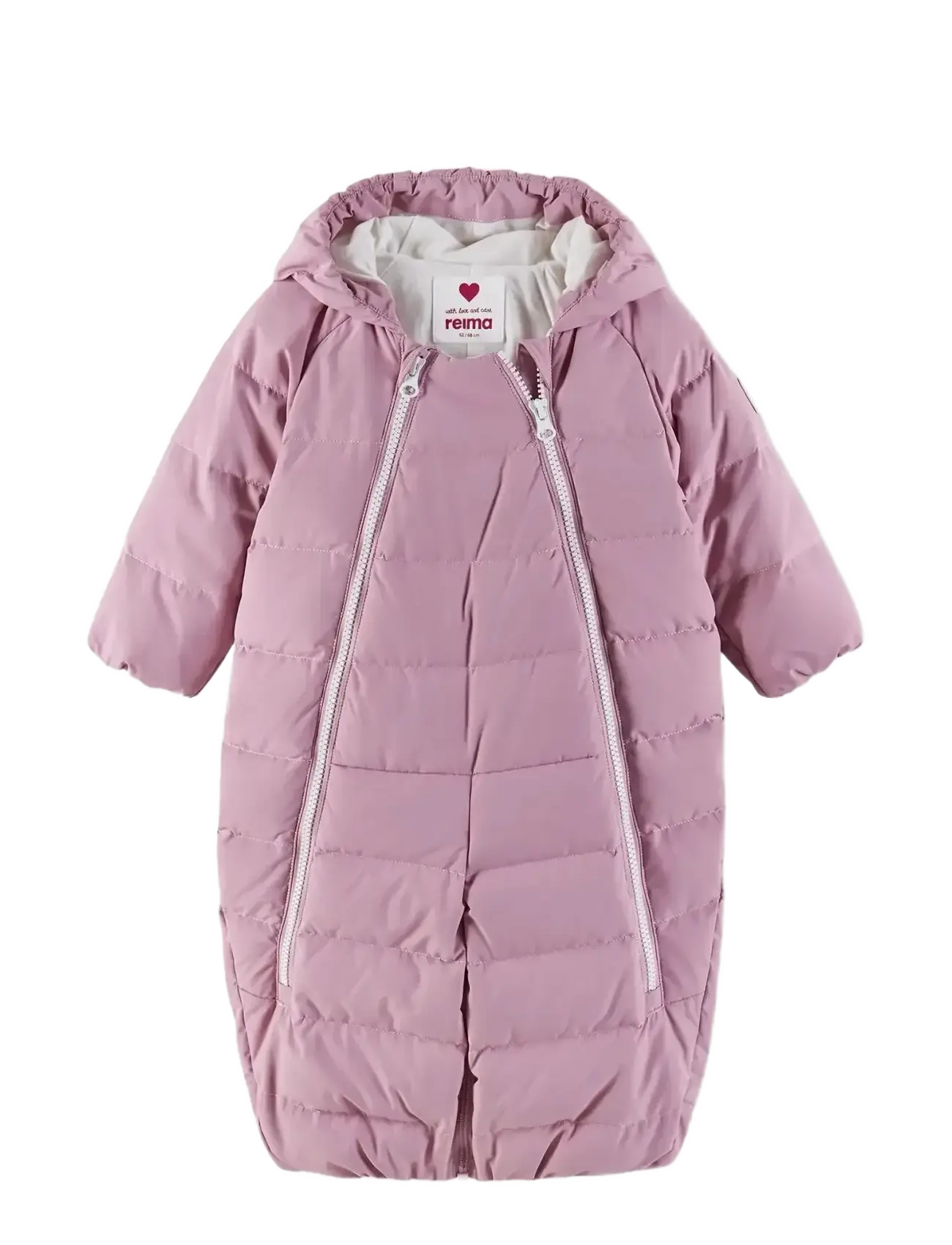 Reima - Down overall, Tilkkanen - grey pink - 3