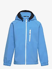 Reima - Kids' softshell jacket Vantti - bērniem - cool blue - 0