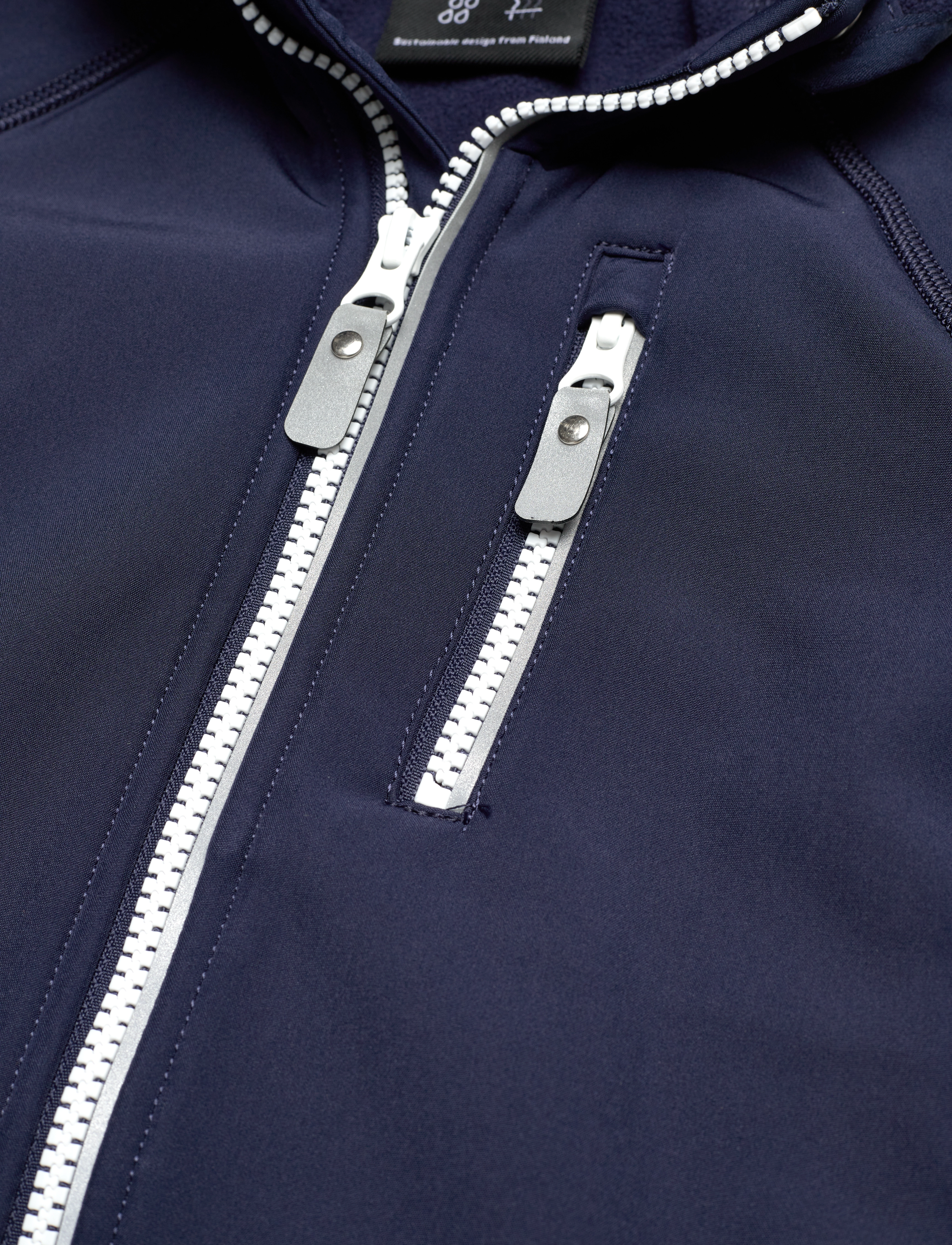 Reima - Softshell jacket, Vantti - fall jackets - navy - 4