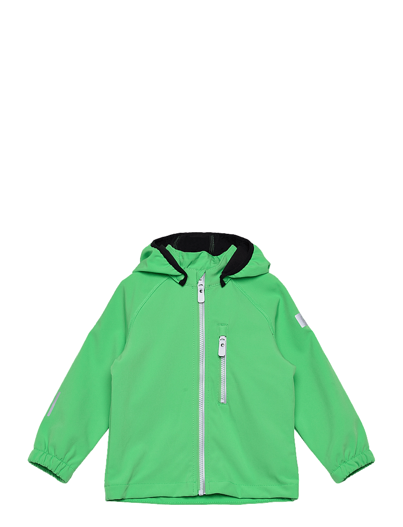 Reima - Softshell jacket, Vantti - softshelljackor - summer green - 0