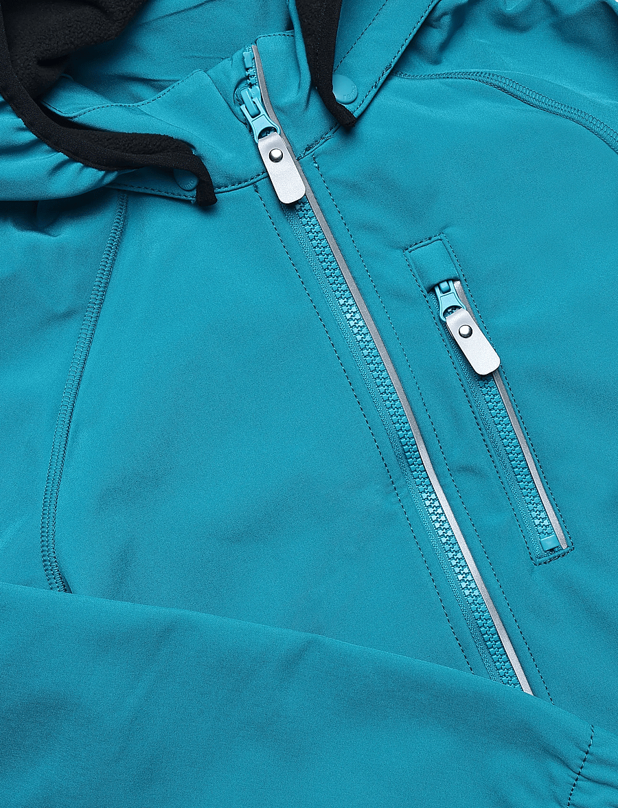 Reima - Softshell jacket, Vantti - softshell-jacken - aquatic blue - 4