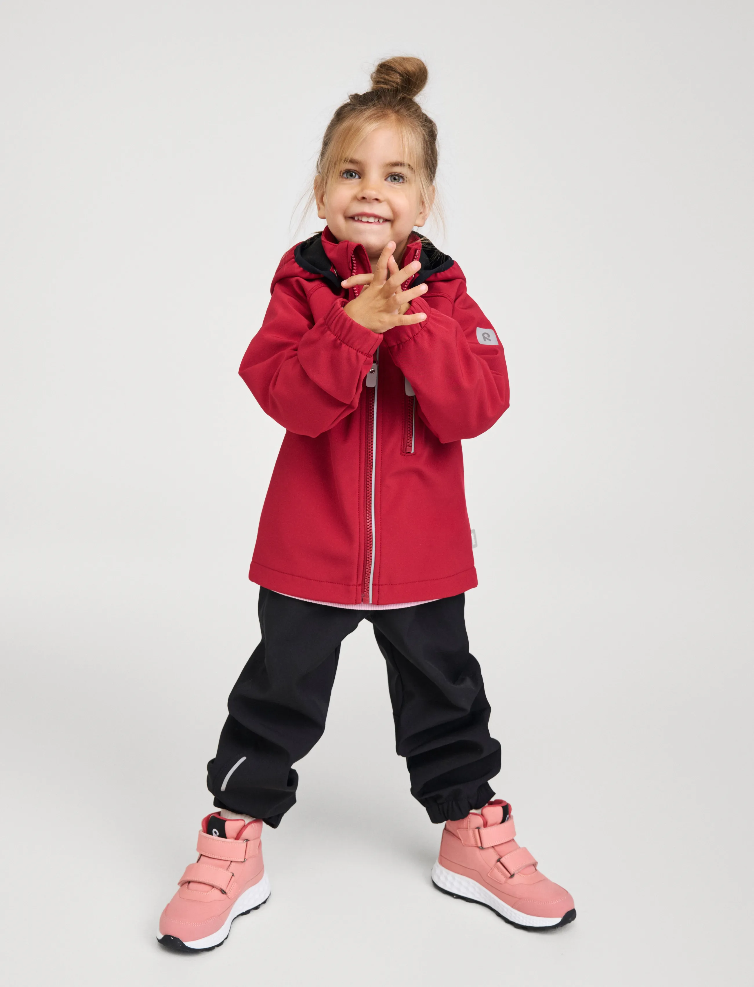 Reima - Softshell jacket, Vantti - herbstjacken - cranberry - 3