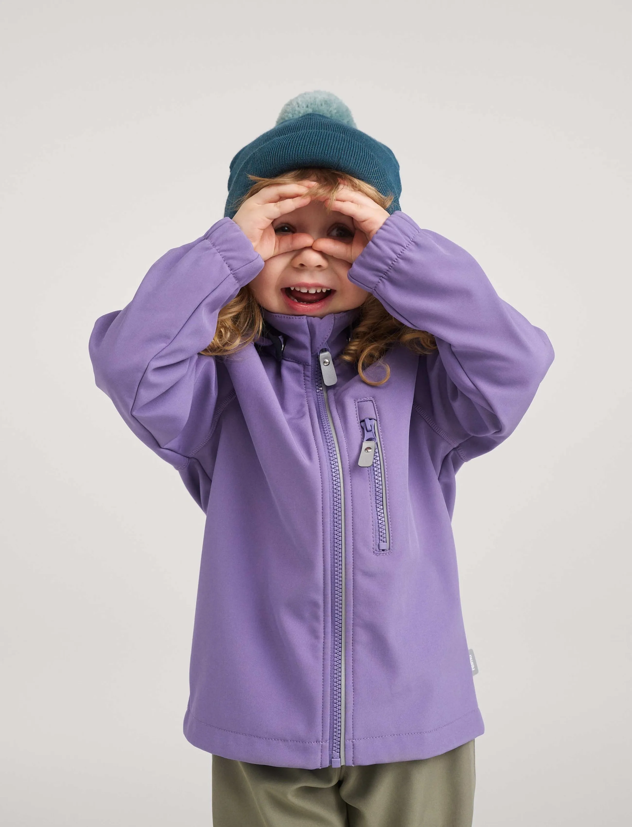 Reima Softshell Jacket, Vantti, 104, Softshells, Lila - Jackets, Kinder