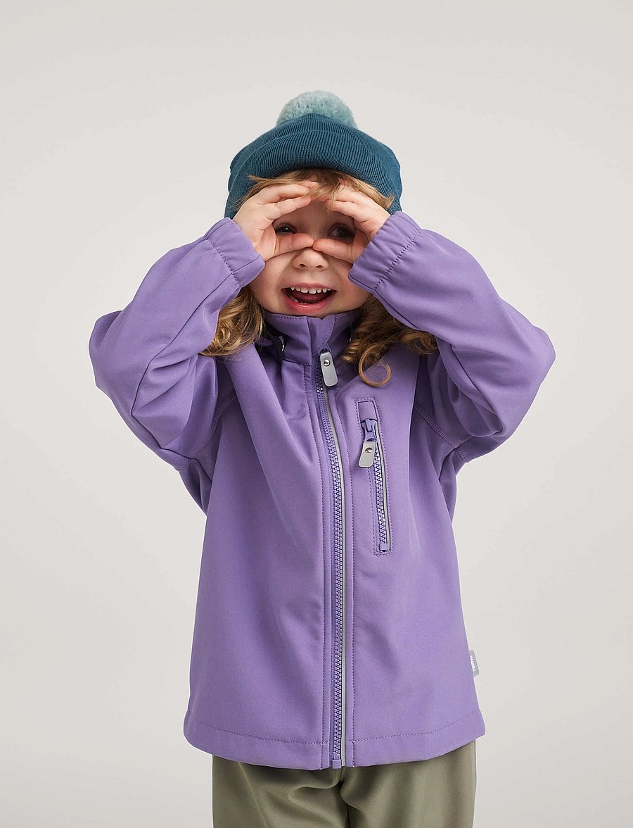 Reima - Softshell jacket, Vantti - softshell-jacken - misty violet - 0