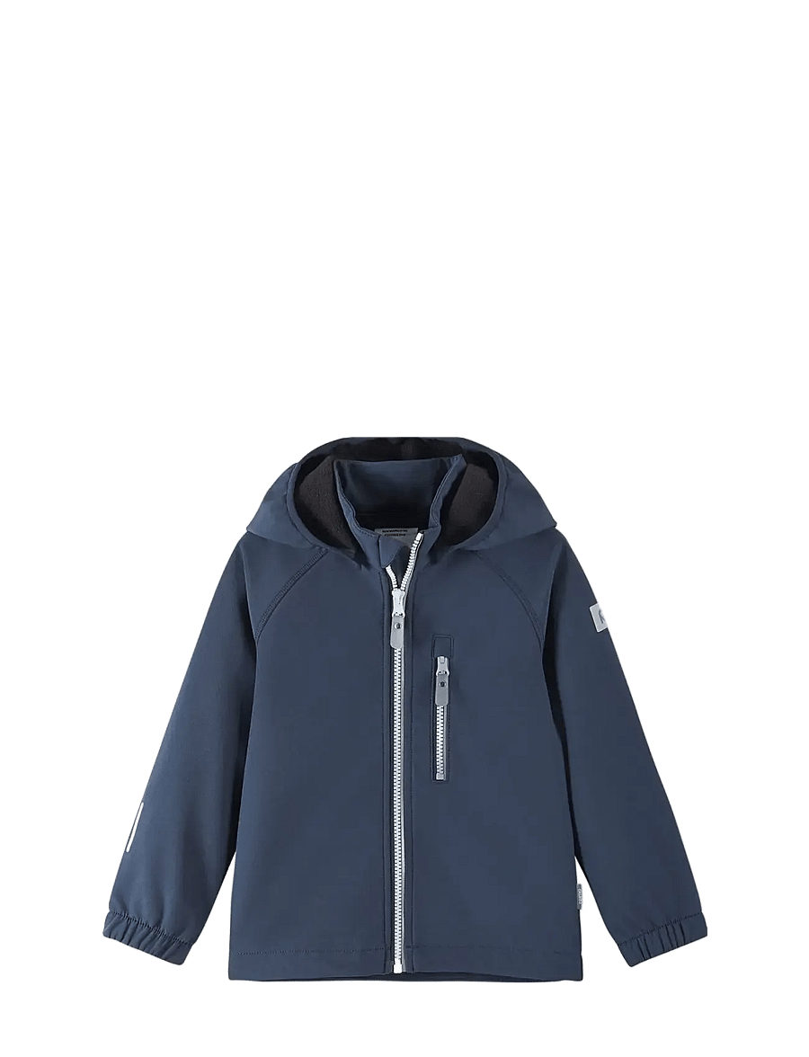 Reima - Softshell jacket, Vantti - softshelljackor - navy - 0