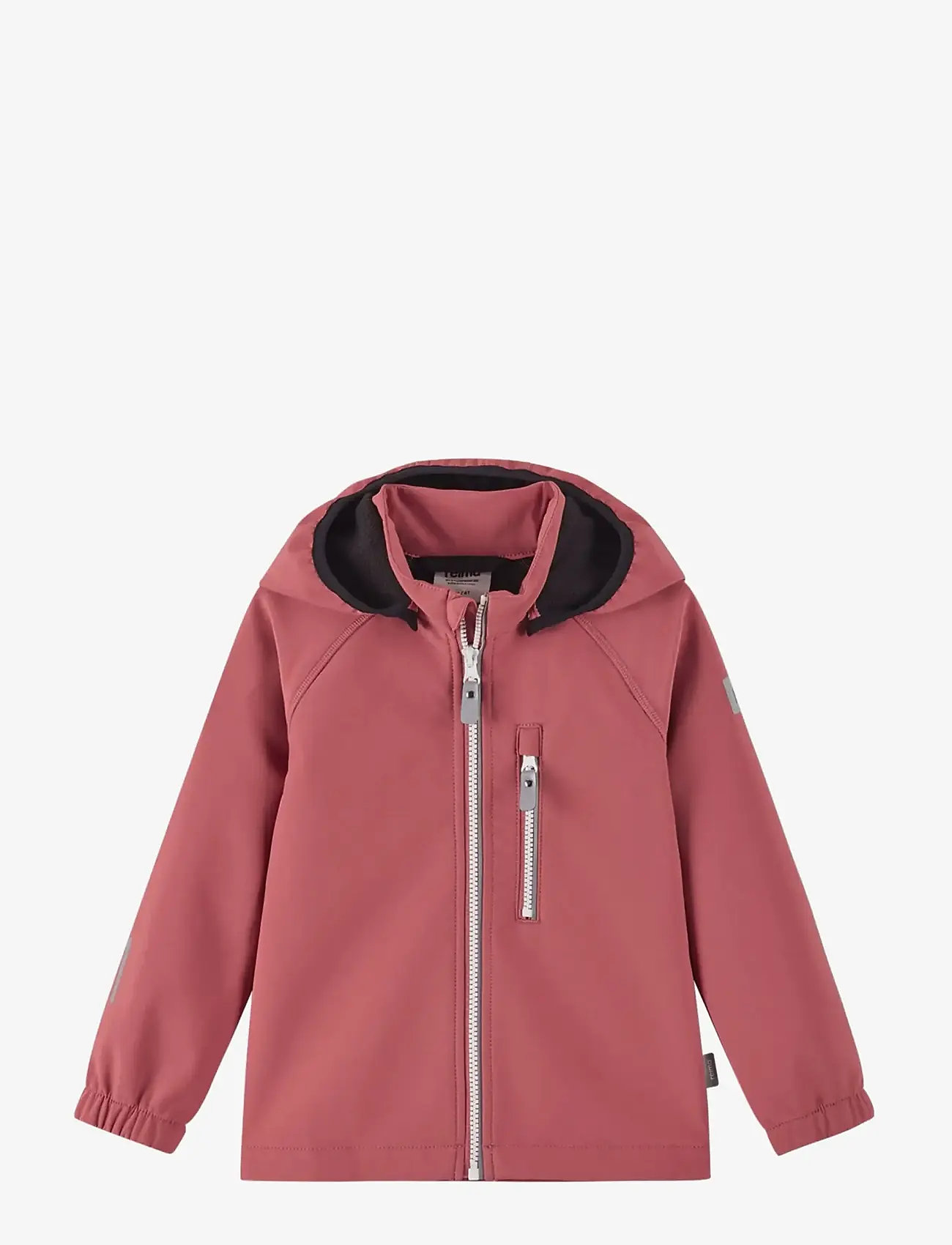Reima - Softshell jacket, Vantti - softshell jackets - red clay - 0