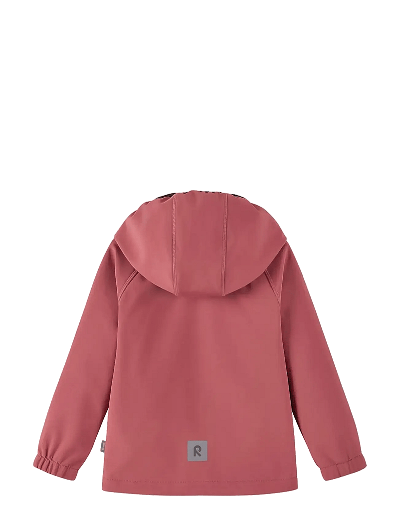 Reima - Softshell jacket, Vantti - softshell jackets - red clay - 1