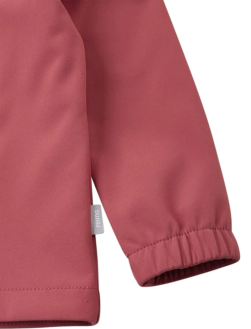 Reima - Softshell jacket, Vantti - softshell jackets - red clay - 3