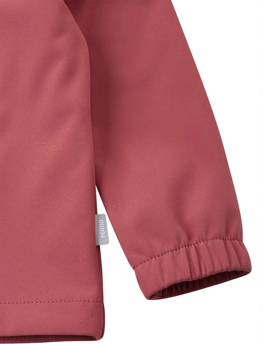 Reima - Softshell jacket, Vantti - softshelljakker - red clay - 3