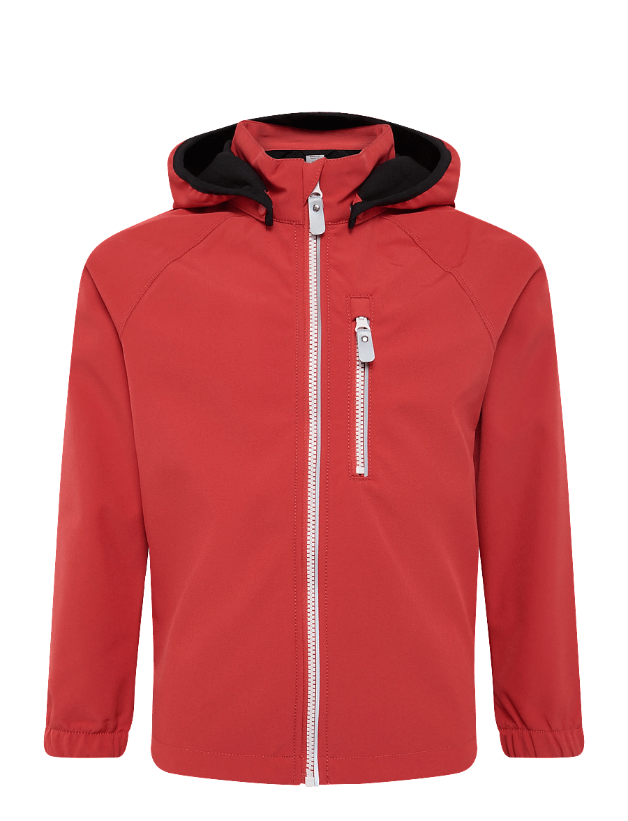 Reima - Softshell jacket, Vantti - softshelljackor - reima red - 0