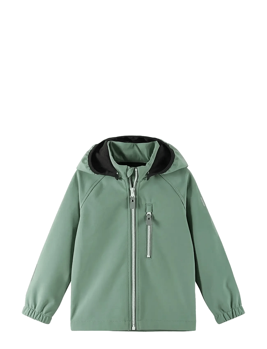 Reima - Softshell jacket, Vantti - softshell-jacken - stone green - 0