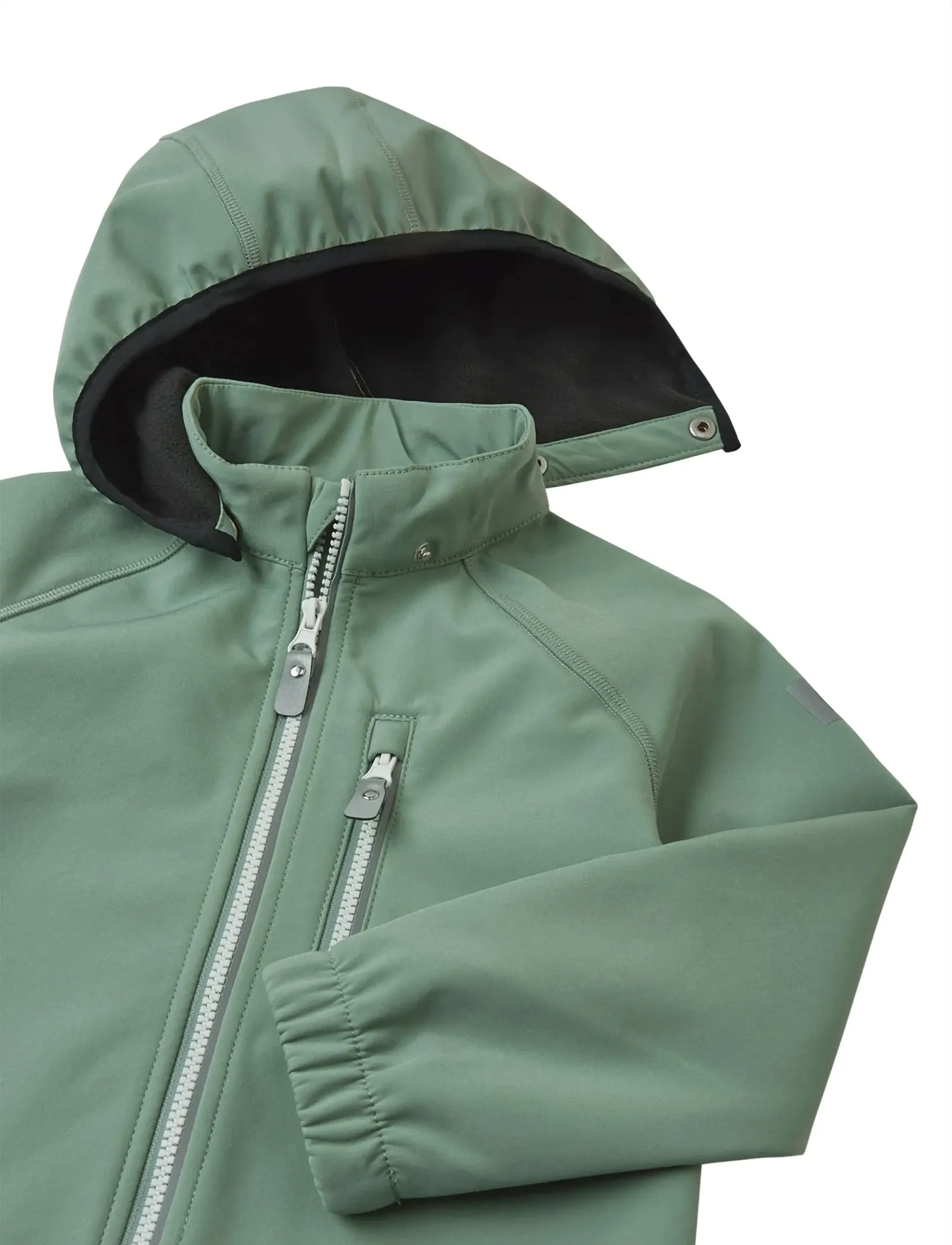 Reima - Softshell jacket, Vantti - softshell-jacken - stone green - 2