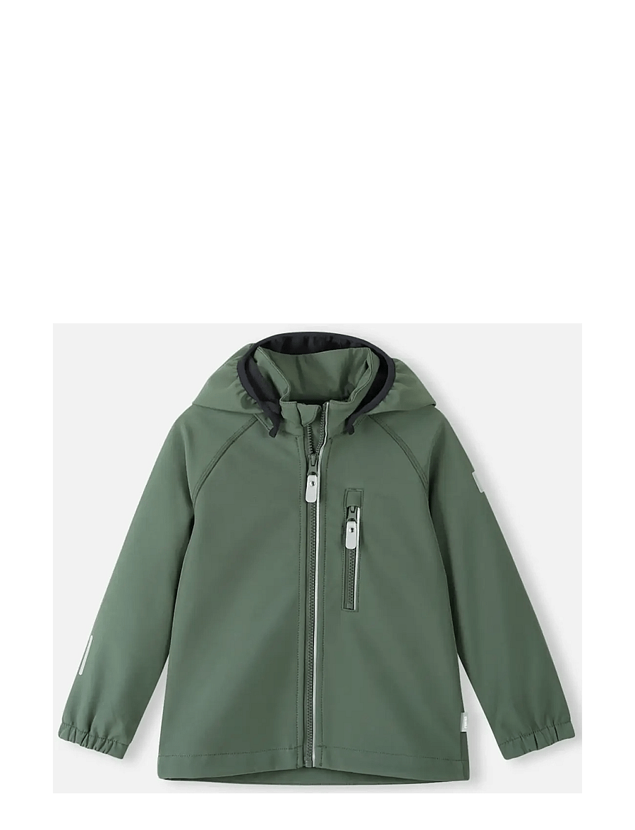 Reima - Softshell jacket, Vantti - softshell-jacken - thyme green - 0