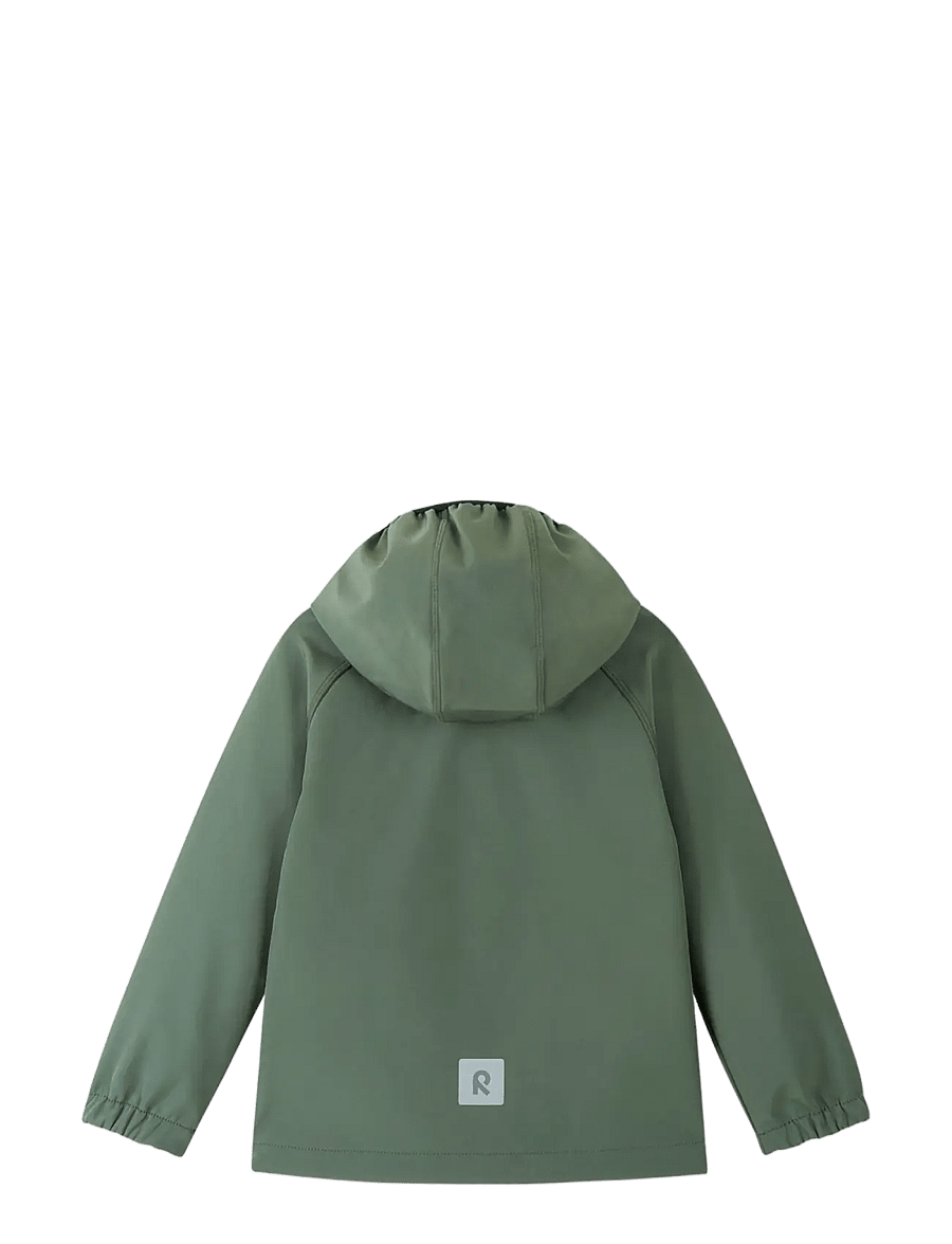 Reima - Softshell jacket, Vantti - softshell-jacken - thyme green - 1
