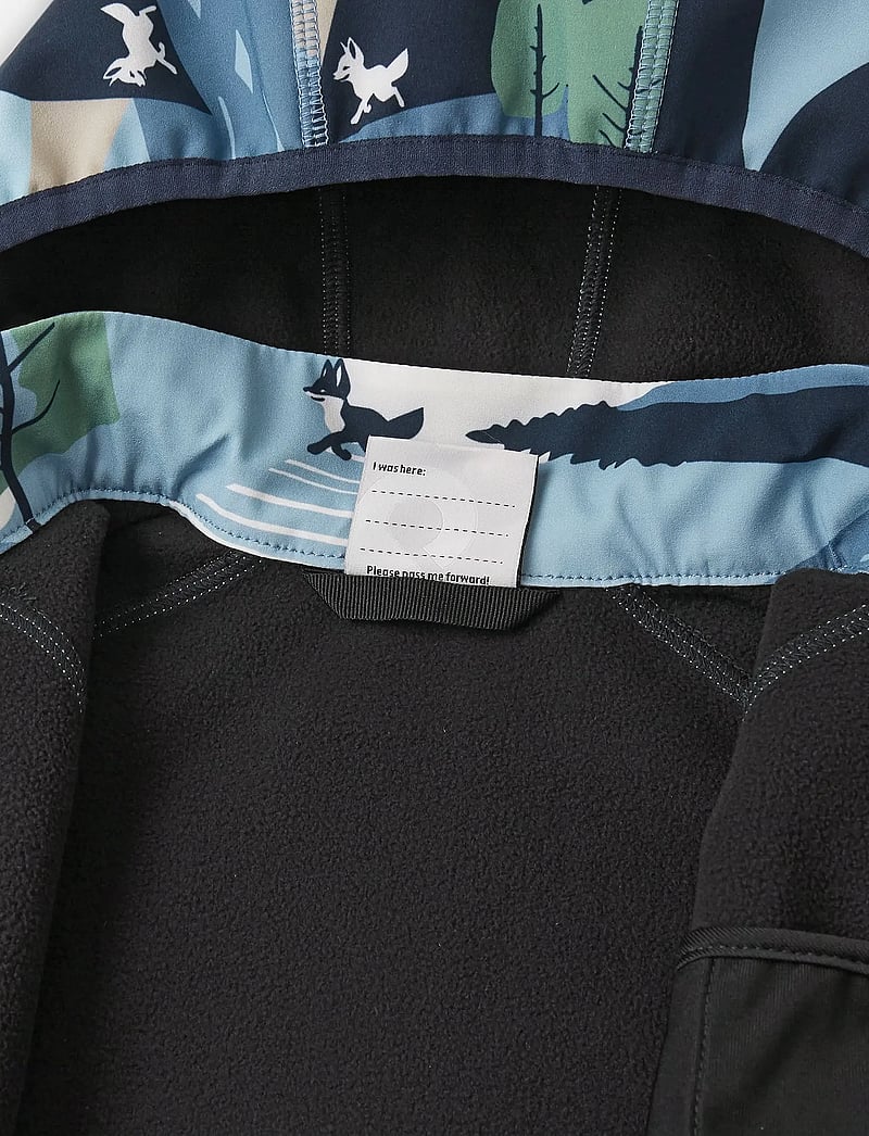 Reima - Softshell jacket, Vantti - softshell jakas - blue ocean - 5