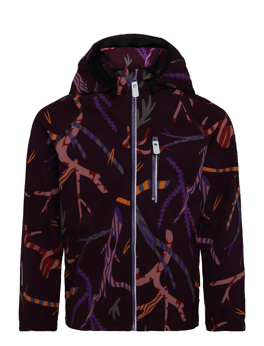 Reima - Softshell jacket, Vantti - softshell-jacken - deep purple - 0