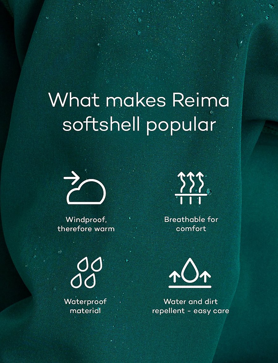 Reima - Softshell jacket, Vantti - softshelljackor - deep purple - 5