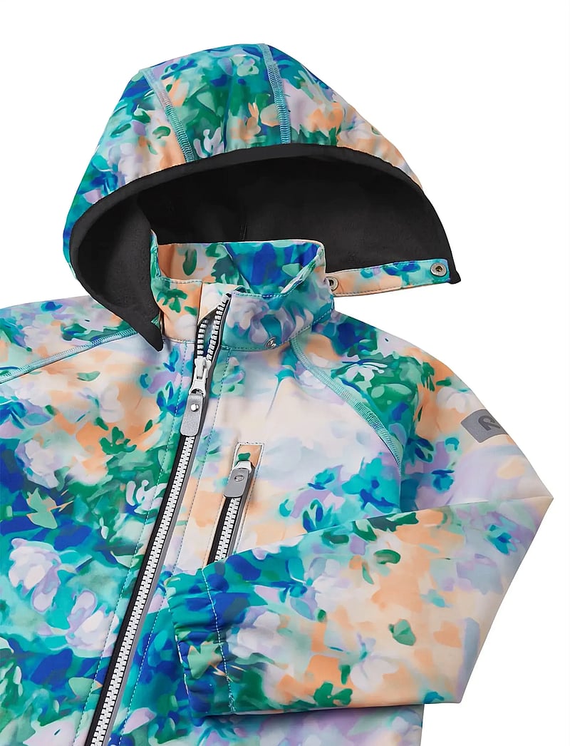 Reima - Softshell jacket, Vantti - softshell jackets - fresh blue - 2