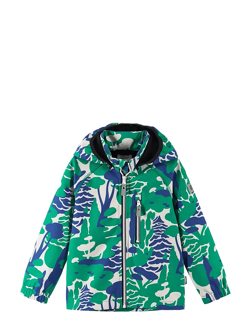 Reima - Softshell jacket, Vantti - softshell jackets - green - 0