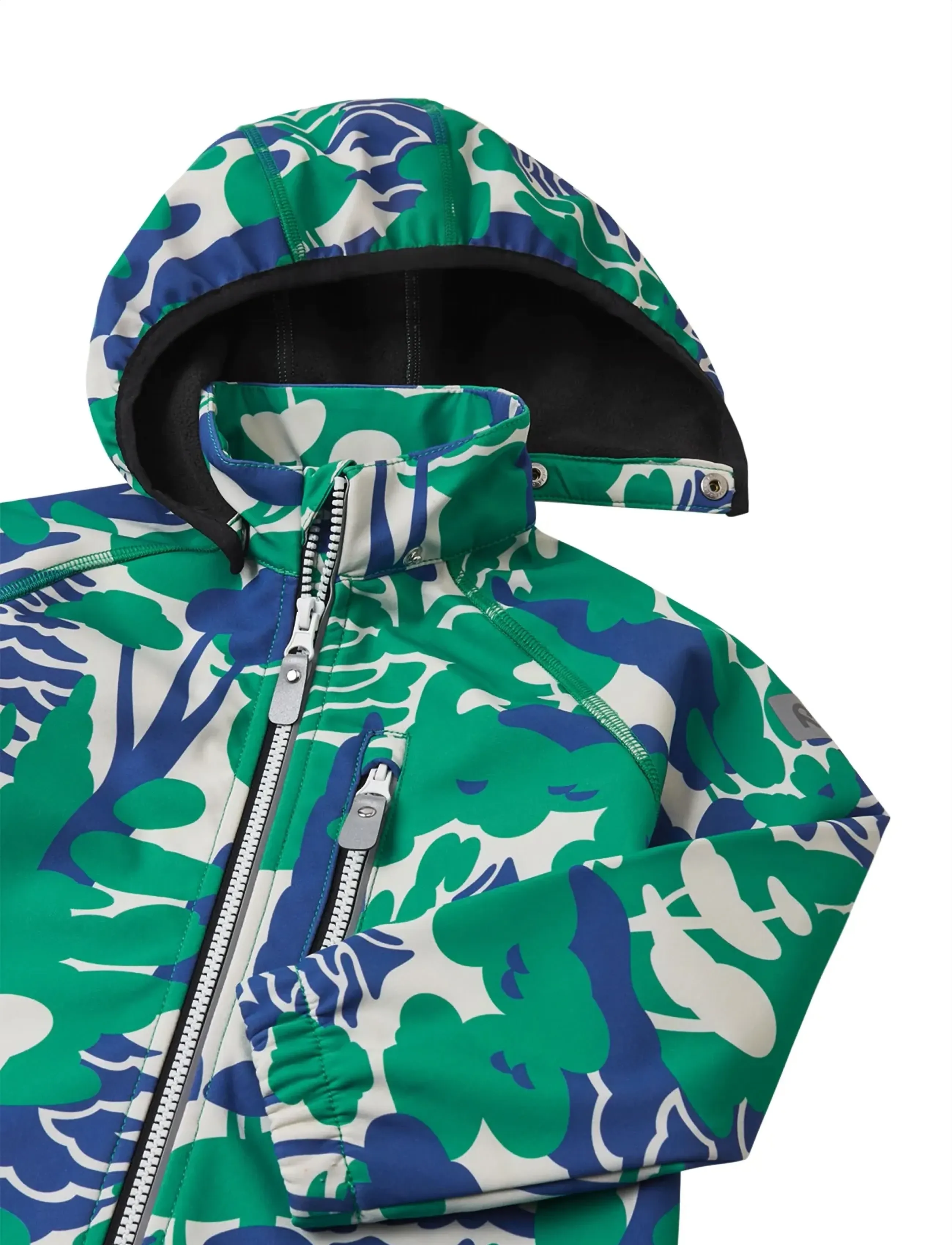 Reima - Softshell jacket, Vantti - softshell jakker - green - 2