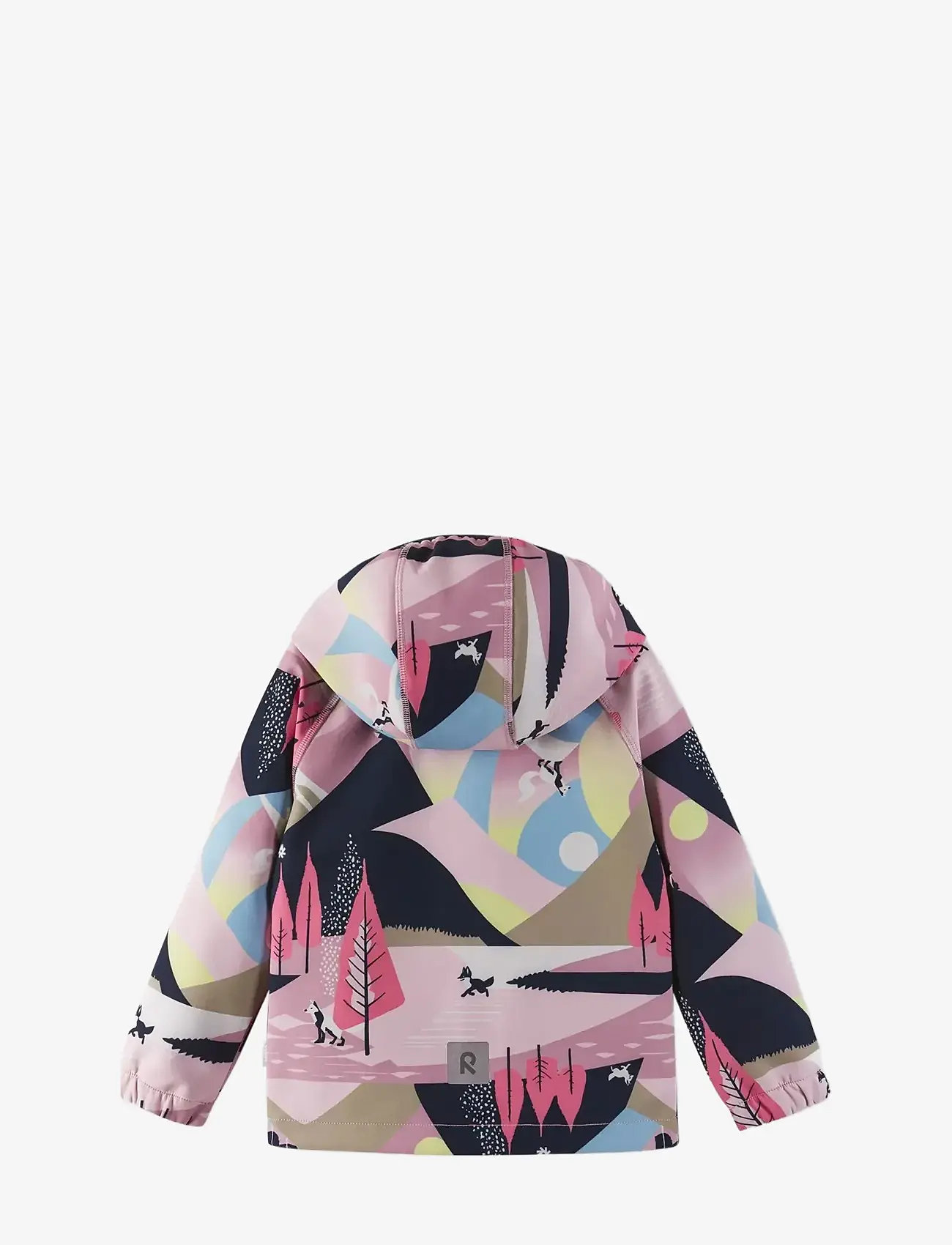 Reima - Softshell jacket, Vantti - sügisjakid - grey pink - 1