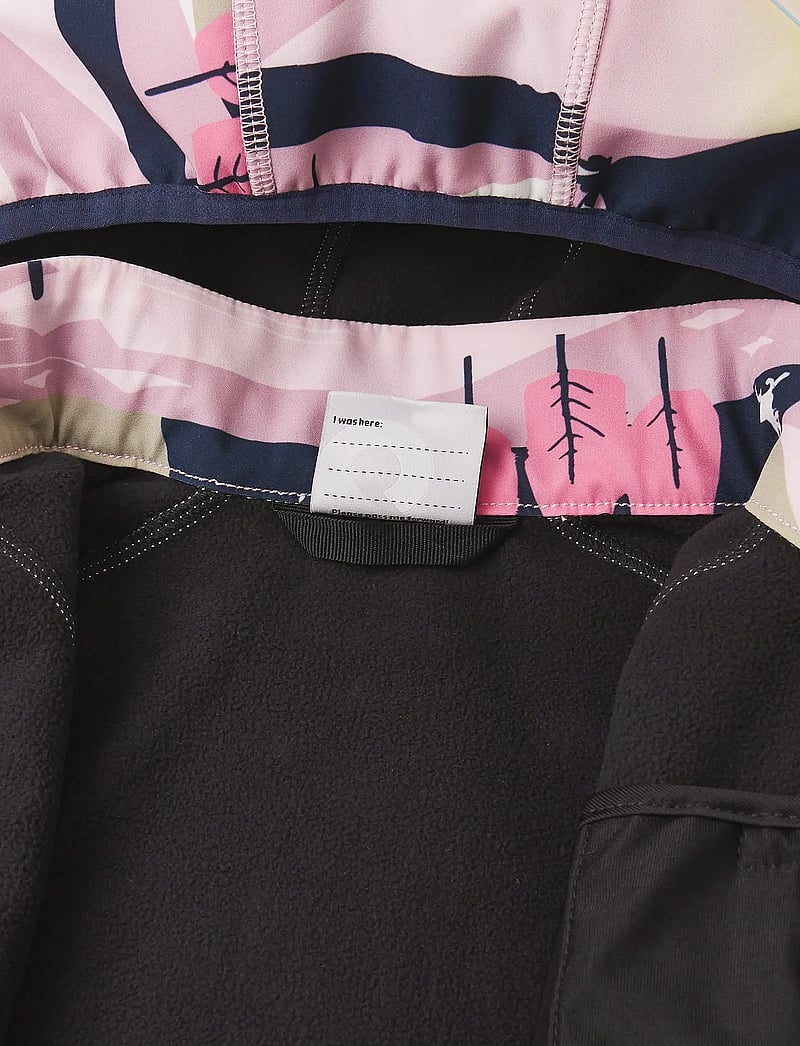 Reima - Softshell jacket, Vantti - softshell jakas - grey pink - 5