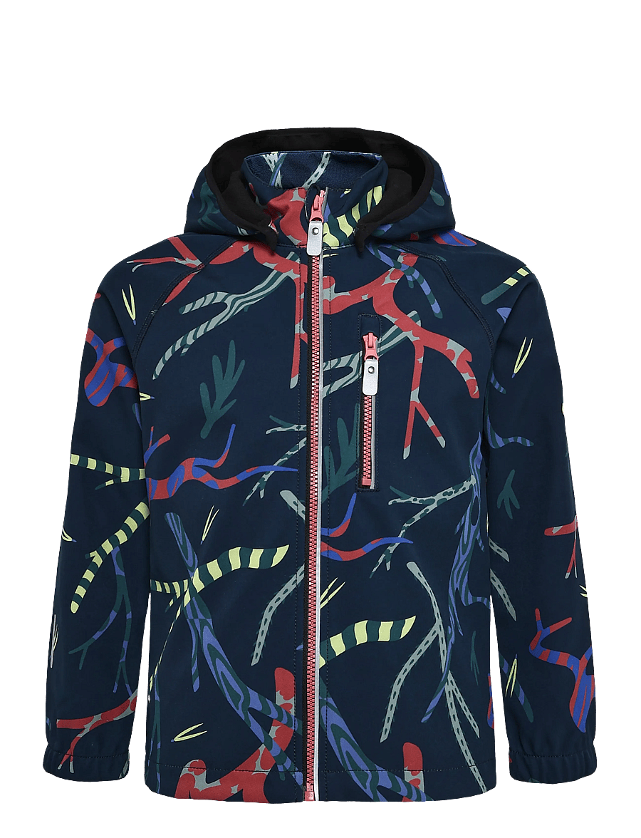 Reima - Softshell jacket, Vantti - lauko apranga - navy - 0