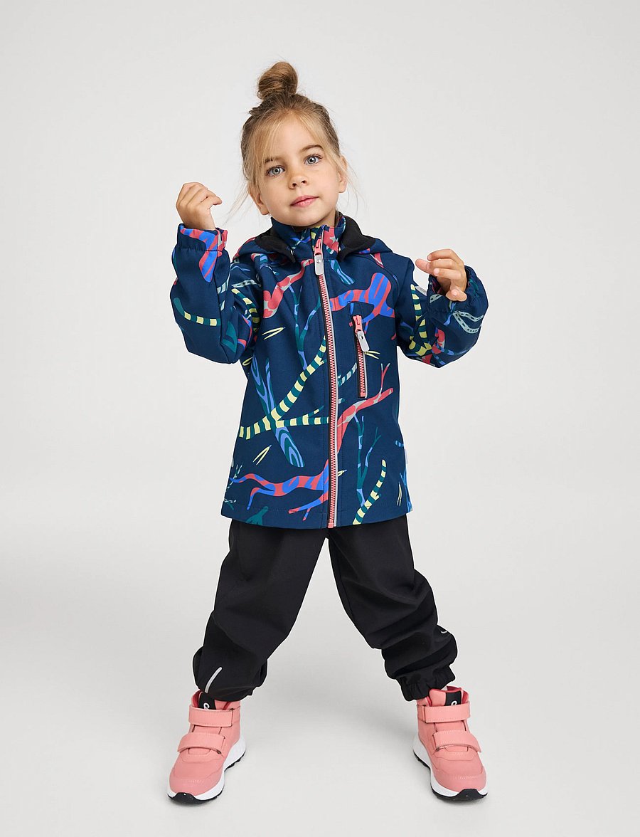 Reima - Softshell jacket, Vantti - lauko apranga - navy - 2