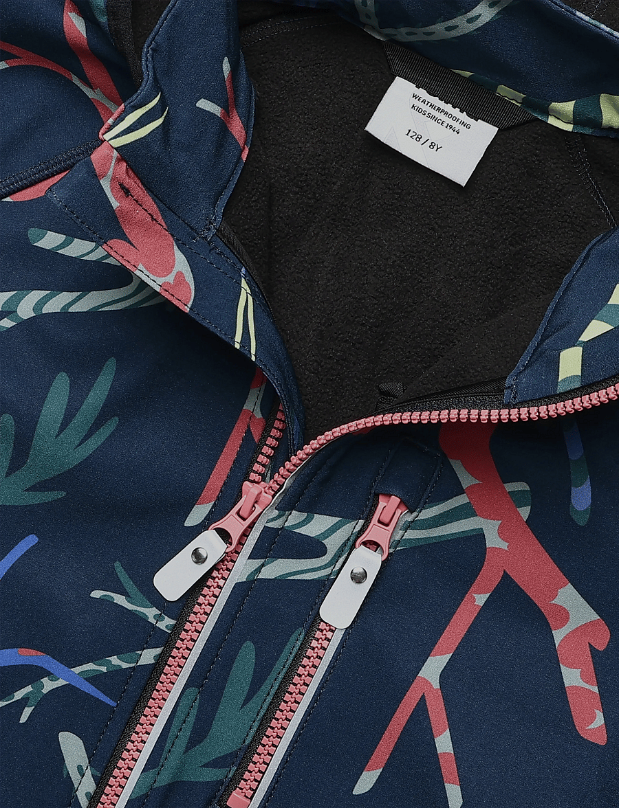 Reima - Softshell jacket, Vantti - lauko apranga - navy - 3