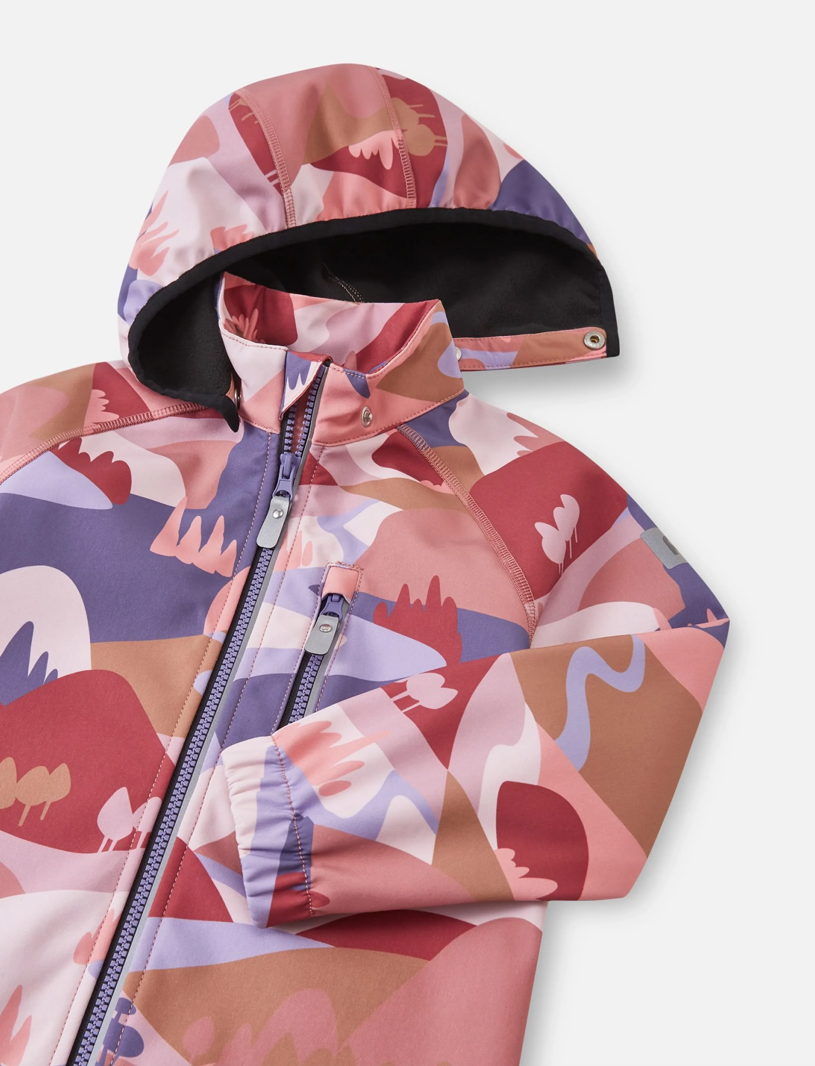 Reima - Softshell jacket, Vantti - softshell-jacken - rose blush - 4