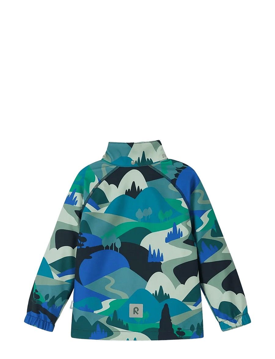 Reima - Softshell jacket, Vantti - softshelljackor - sparkly blue - 2