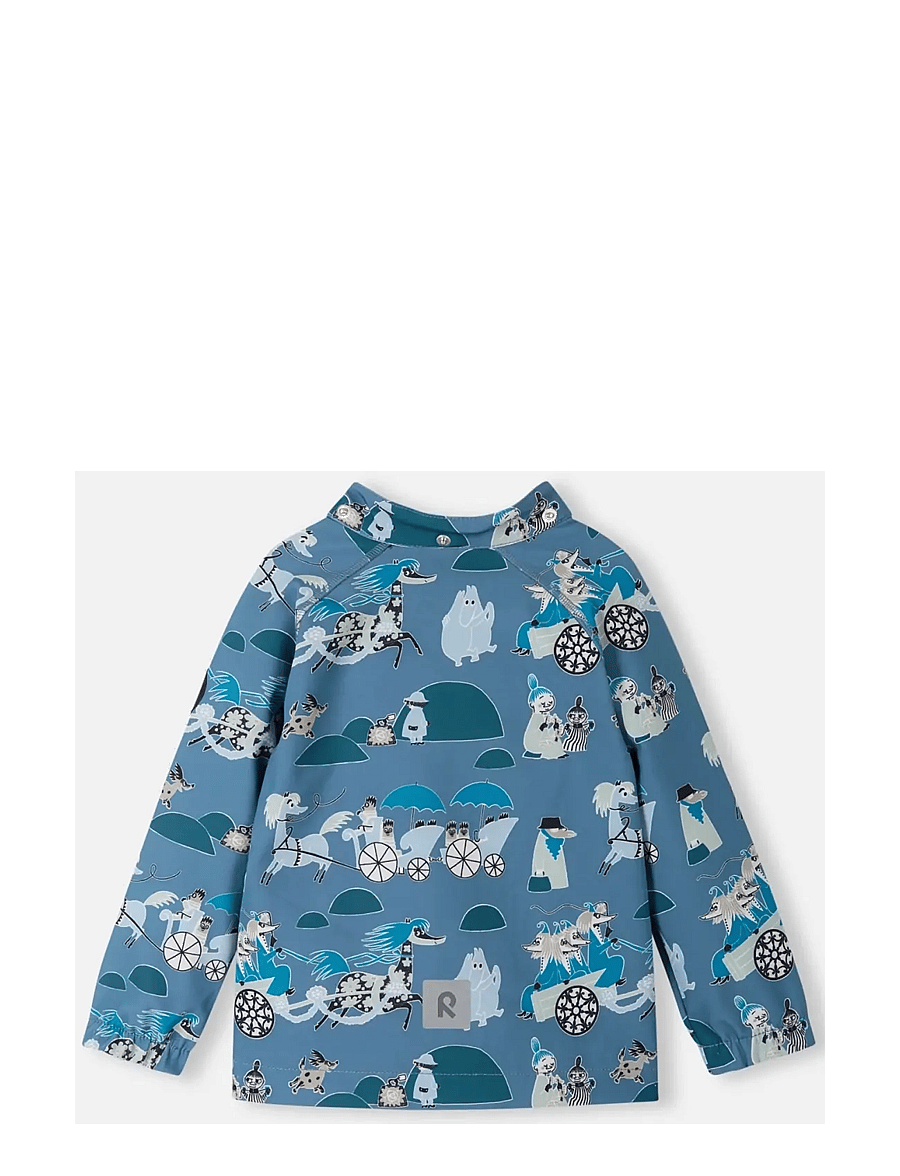Reima - Softshell jacket, Moomin Vantti - softshelljakker - blue ocean - 0