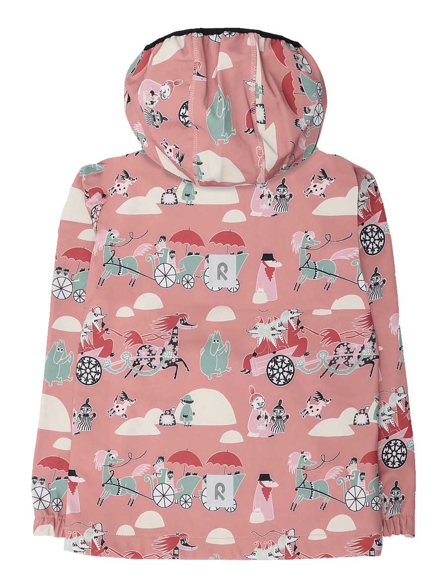 Reima - Softshell jacket, Moomin Vantti - softshell jope - rose blush - 1
