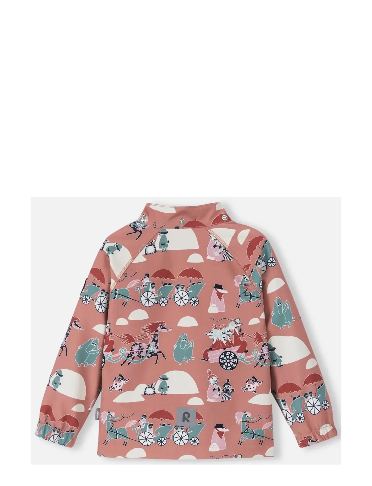 Reima - Softshell jacket, Moomin Vantti - softshelljakker - rose blush - 2