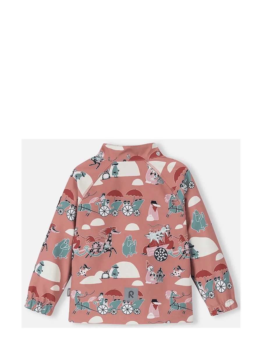 Reima - Softshell jacket, Moomin Vantti - softshelljakker - rose blush - 2