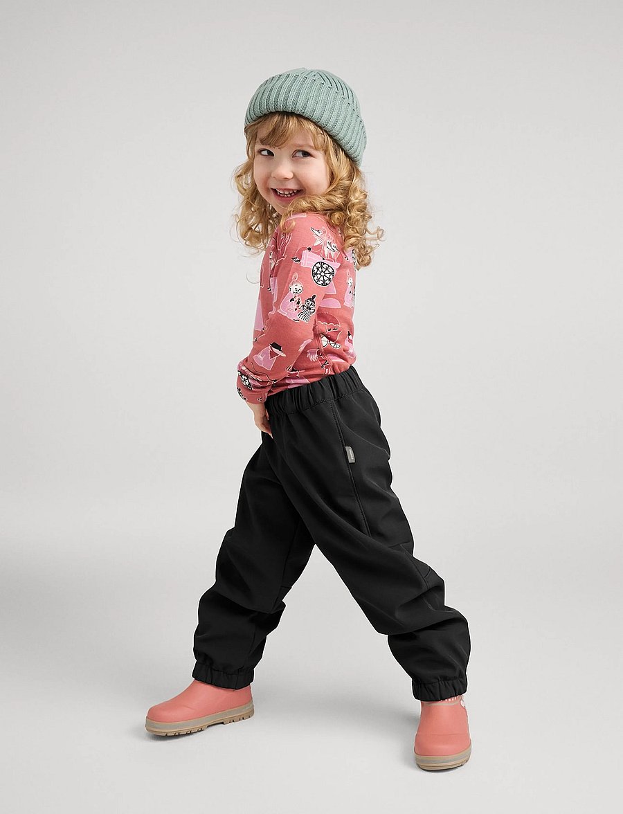 Reima - Softshell pants, Oikotie - softshell püksid - black - 0