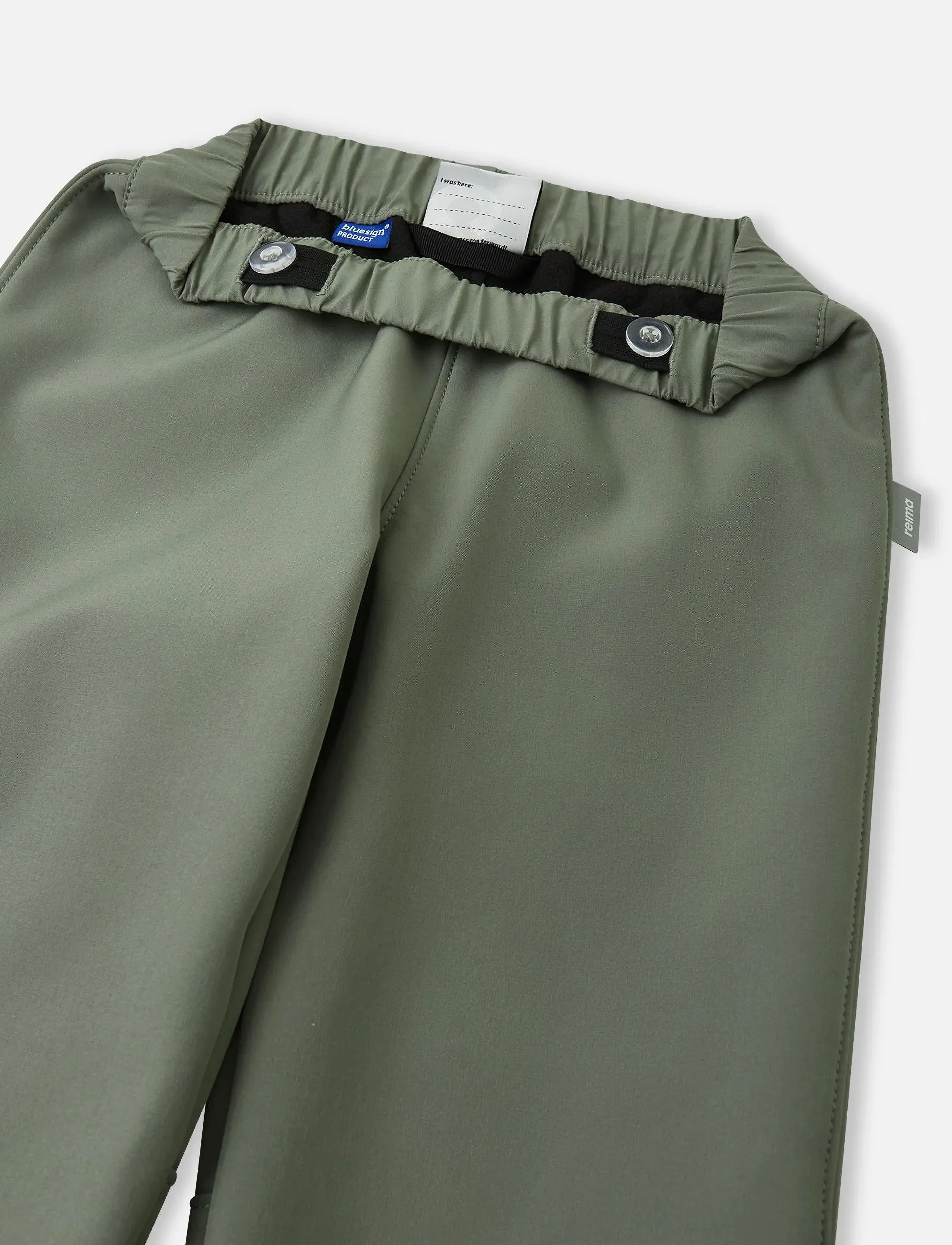 Reima - Softshell pants, Oikotie - greyish green - 4