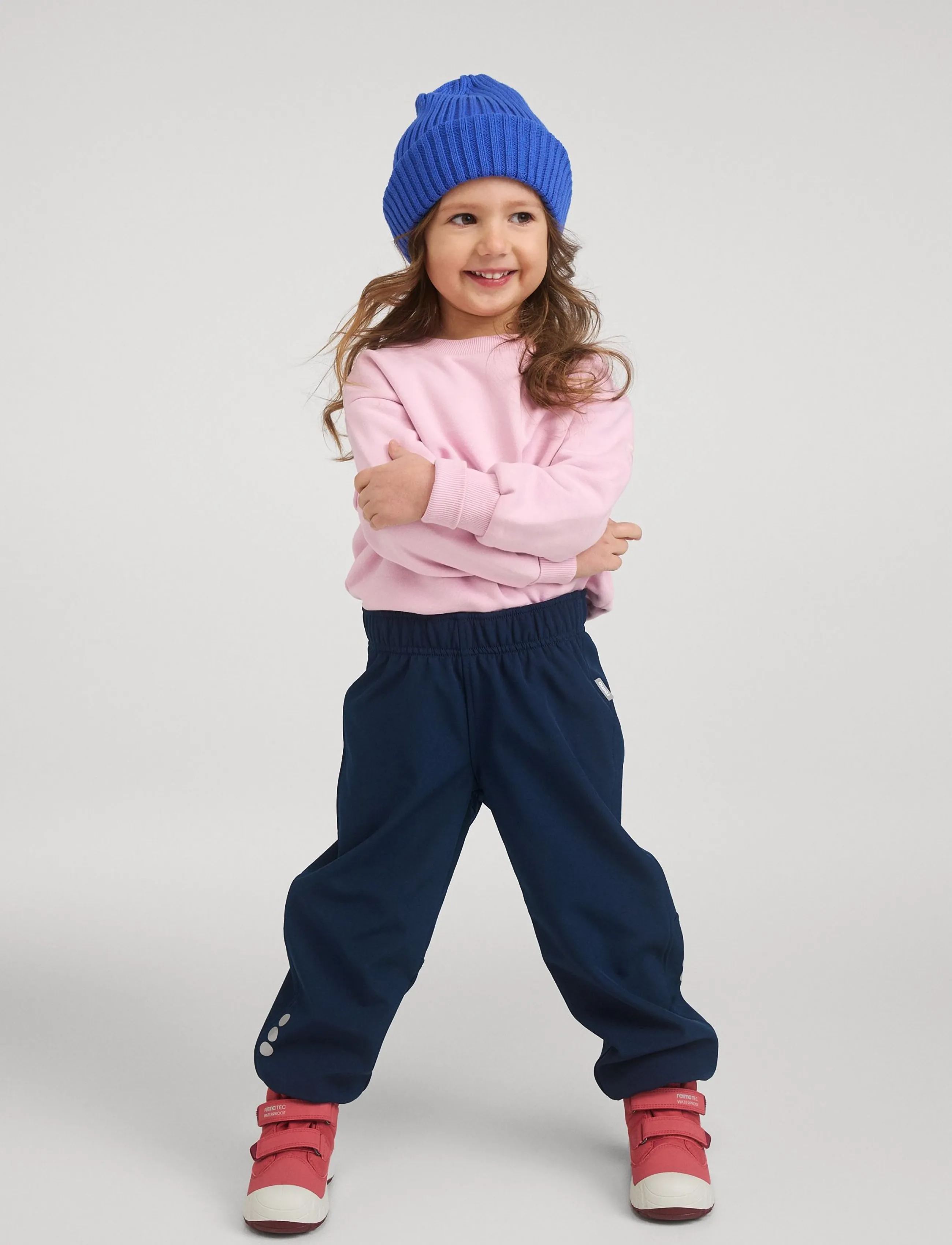 Reima Softshell Pants, Oikotie, 116, Softshells, Marineblau - Trousers, Kinder