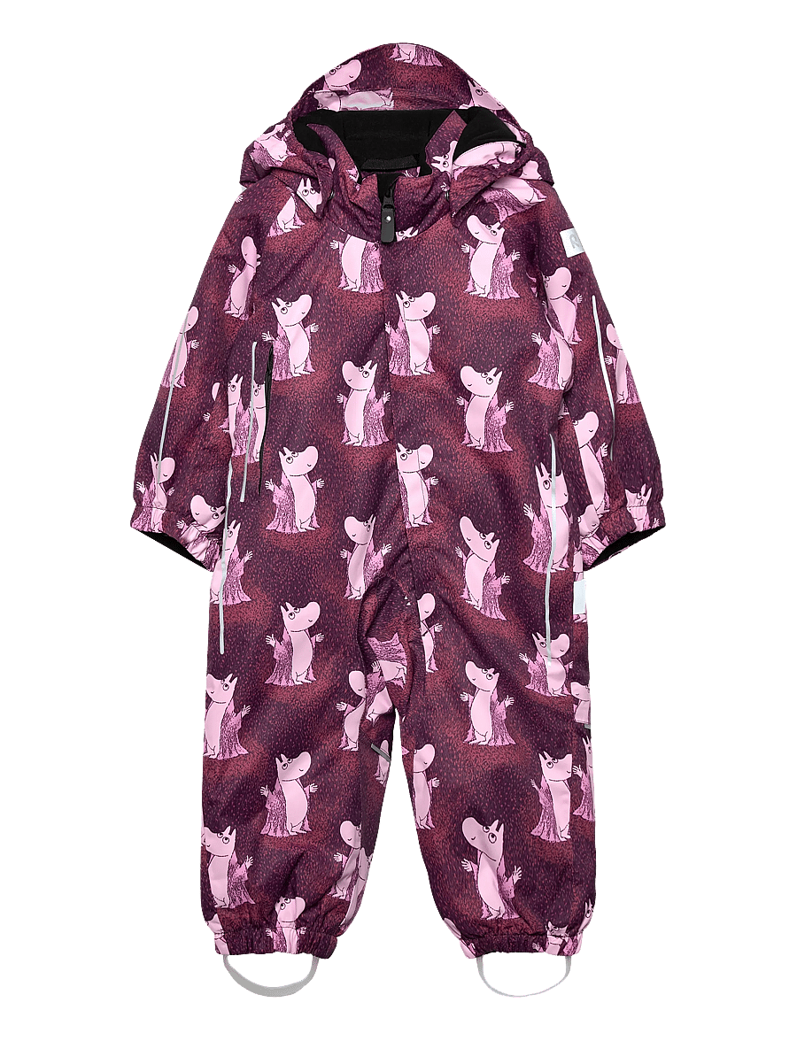 Reima - Reimatec winter overall, Moomin Lyster - ytterkläder - deep purple - 0