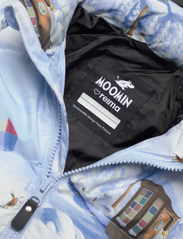 Reima - Toddlers' winter jacket Moomin Lykta - pūkinės striukės - frozen blue - 2